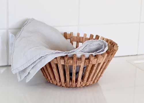 Langø kitchen towel, light grey