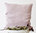 LINEN TALES linen cushion cover, pink lavender