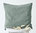 LINEN TALES linen cushion cover, green milieu
